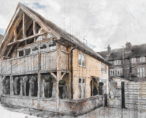 Little Lodge Sketch