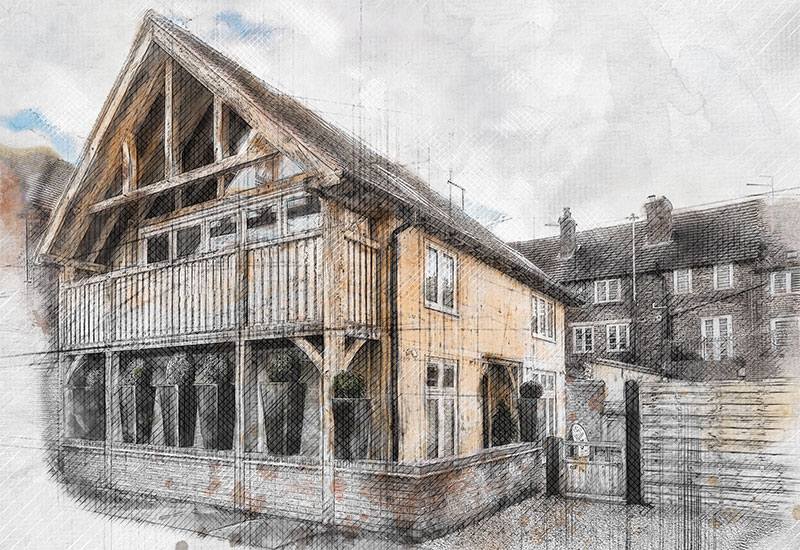 Little Lodge Sketch